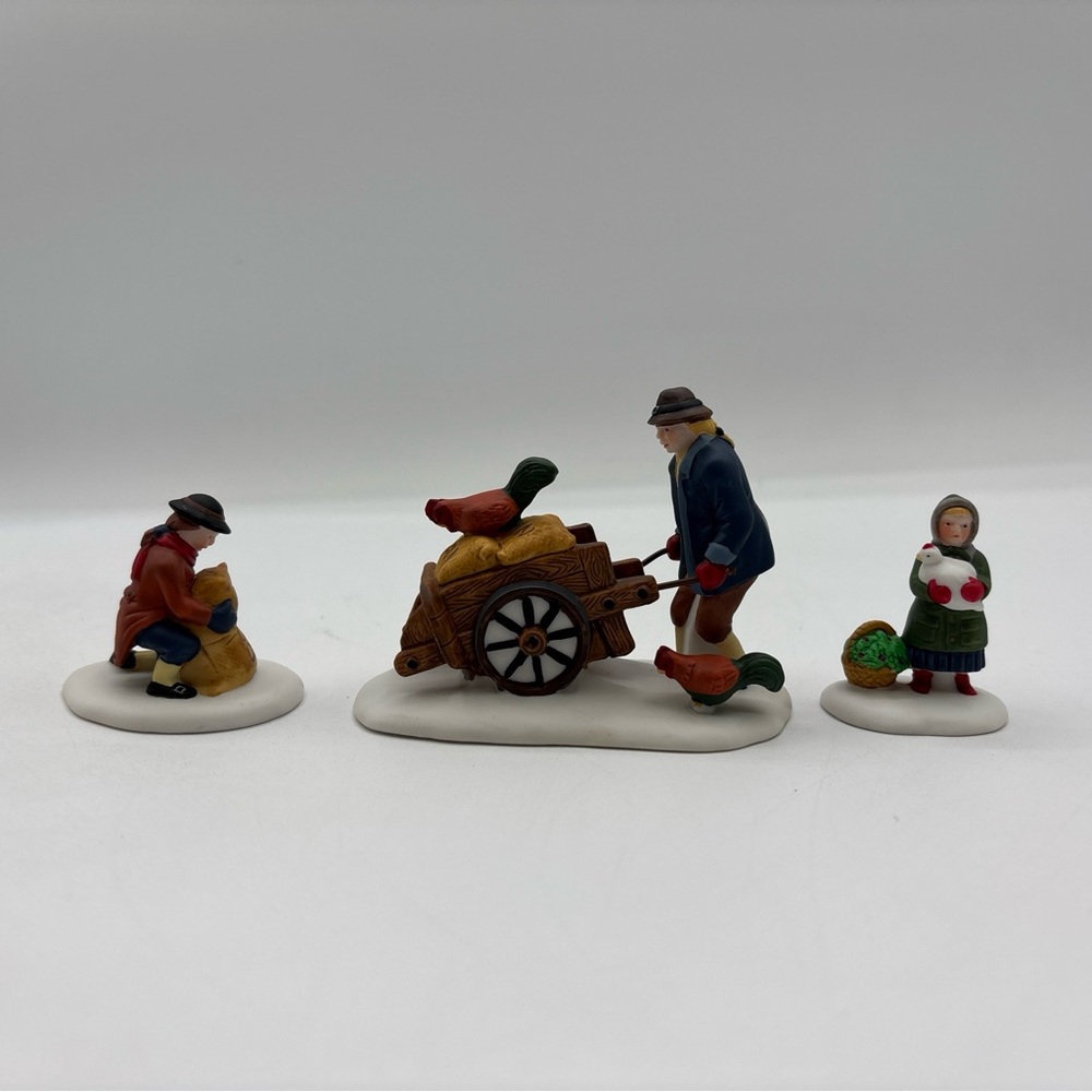 Department 56 1992‎ Vintage Heritage Village Collection Harvest Seed Cart 5645-6